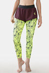 Zelocity Quick Dry Gym Leggings - Neon Yellow — thumbnail 5